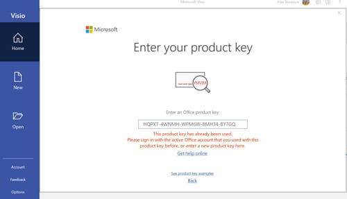Customer photo review of Microsoft Visio Professional 2019 Download Full Version