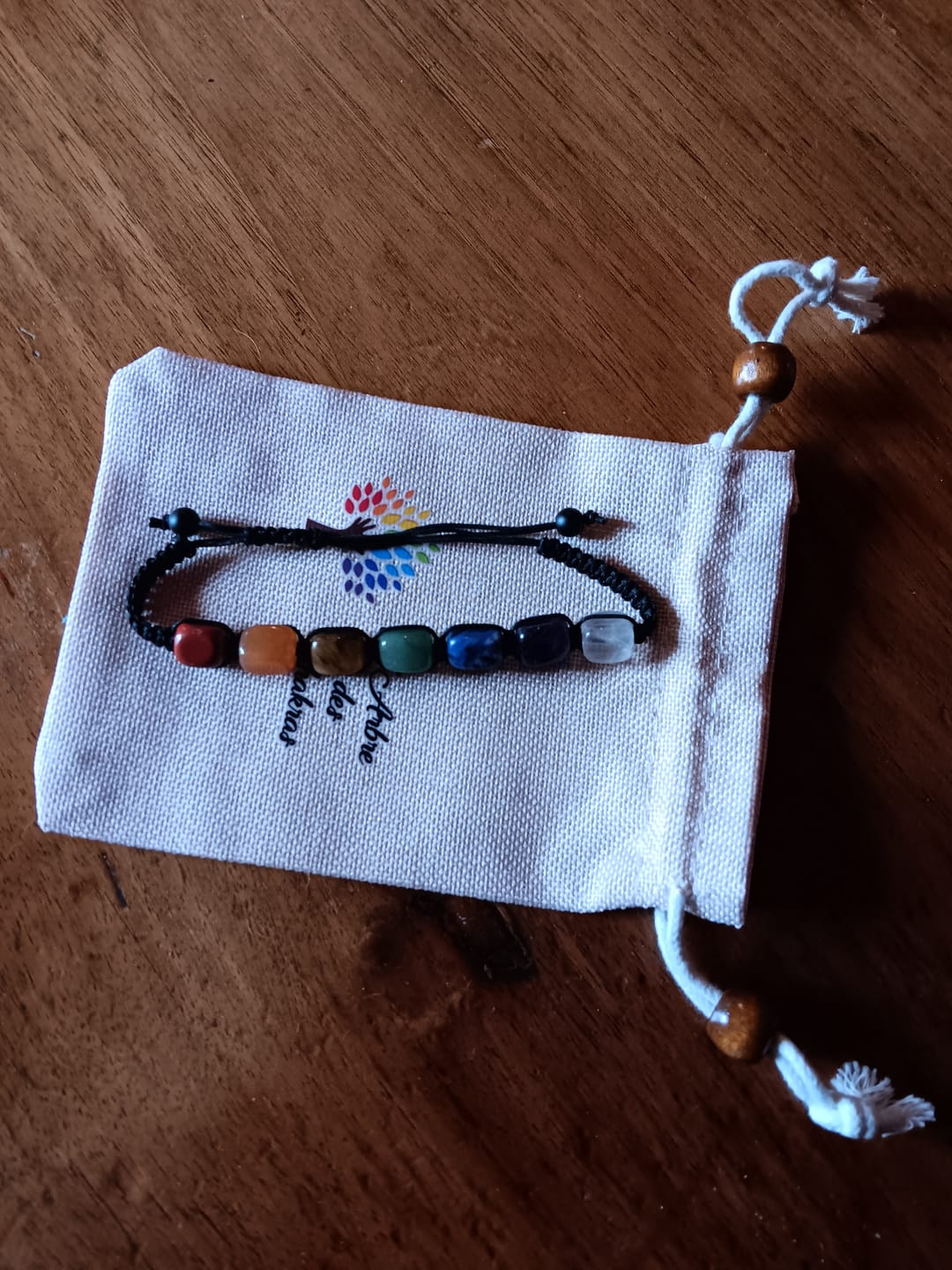 Customer photo review of Bracelet Guérison - 7 Chakras