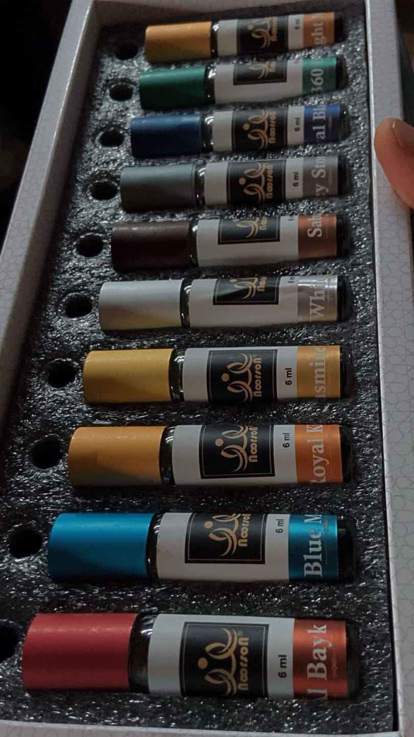 Customer photo review of Ibadat Combo (10 x 06Ml : Pack of 10)