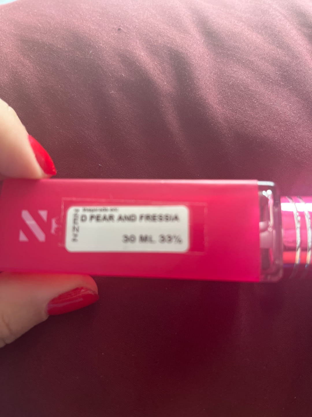 Customer photo review of Perfume Tendencia D PEAR AND FRESSIA zenz