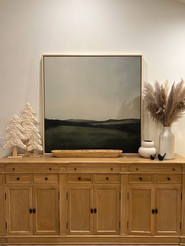 Customer photo review of Hills at Dusk Canvas Art