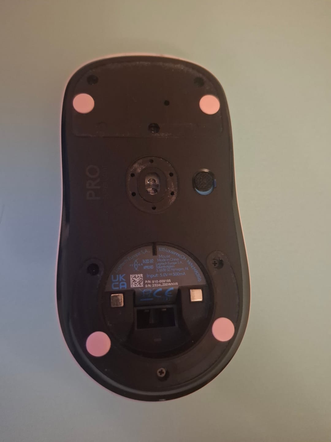 Customer photo review of ESPTiger Yanzi Pink Mouse Skates