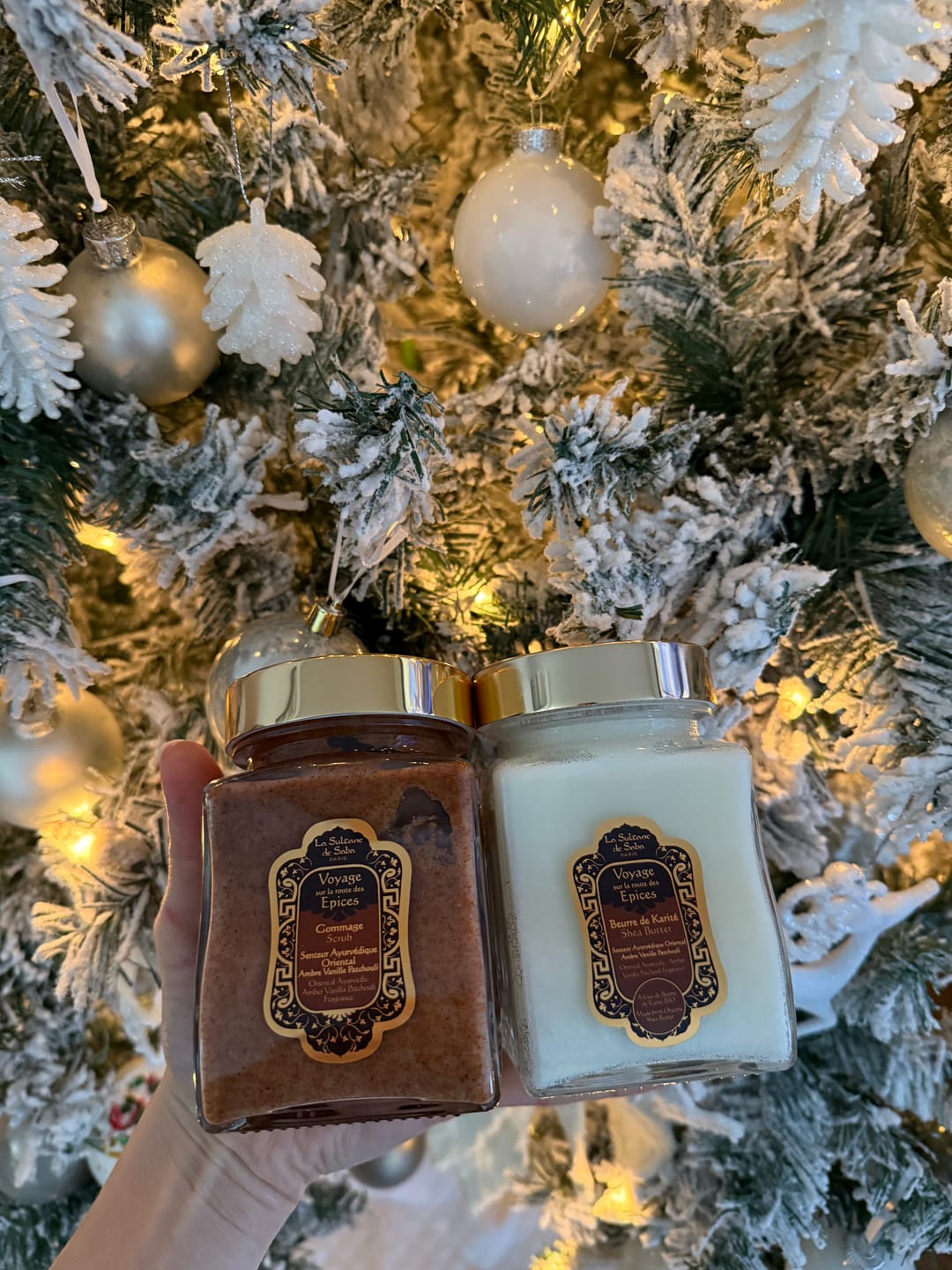 Customer photo review of Body Scrub - Ayurvedic Treatment - Amber Vanilla Patchouli Journey To The Spices Route