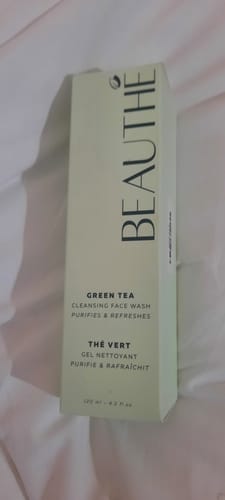 Customer photo review of Gel Nettoyant au Thé Vert