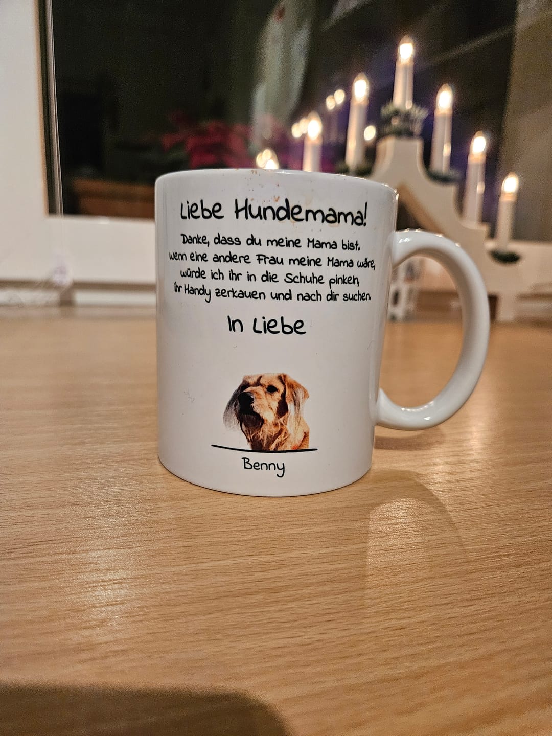 Customer photo review of Liebe Hundemama - Individuelle Tasse