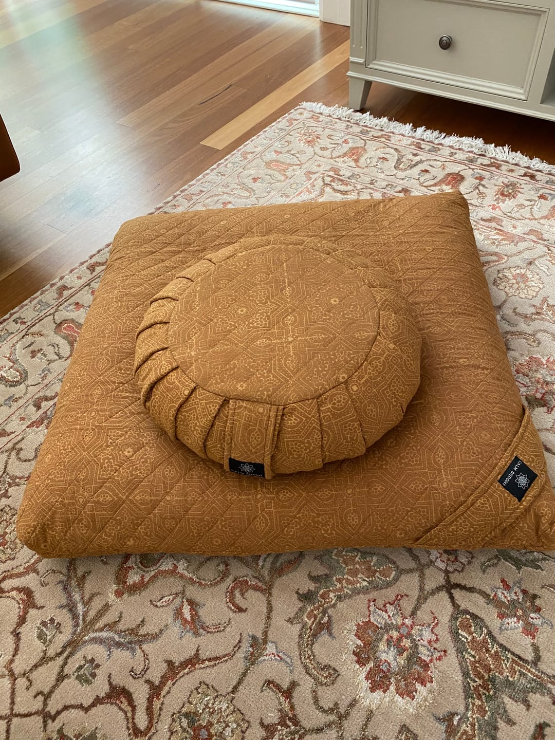 Customer photo review of Fire Star - Meditation comfort bundle