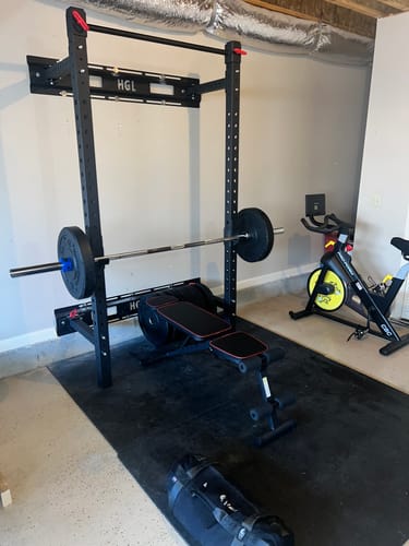 Customer photo review of HGL Wall Mounted Foldable Rack