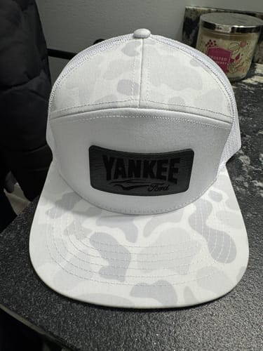 Customer photo review of Custom Slate Old’s Cool Trucker Hats