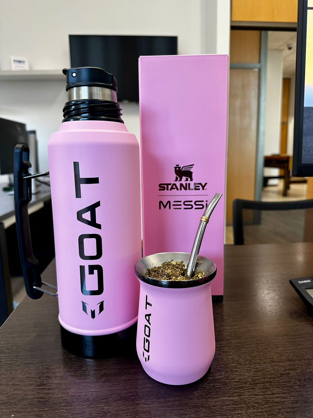 Customer photo review of Mate Stanley Pink 236 ml MESSI X STANLEY 1913