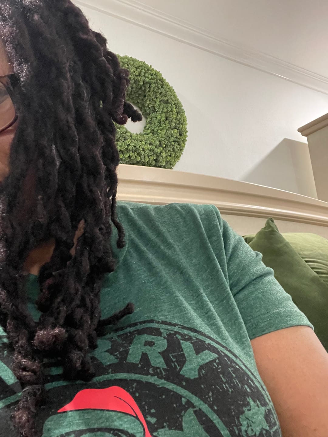 Customer photo review of POLISHED Multi-use Hair Oil