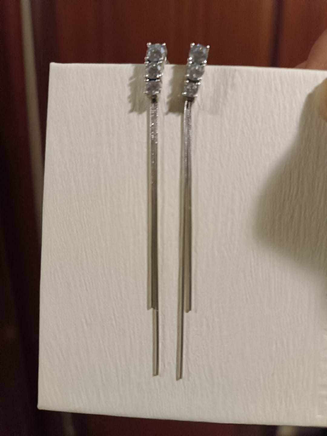 Customer photo review of Pendientes Trasnocho