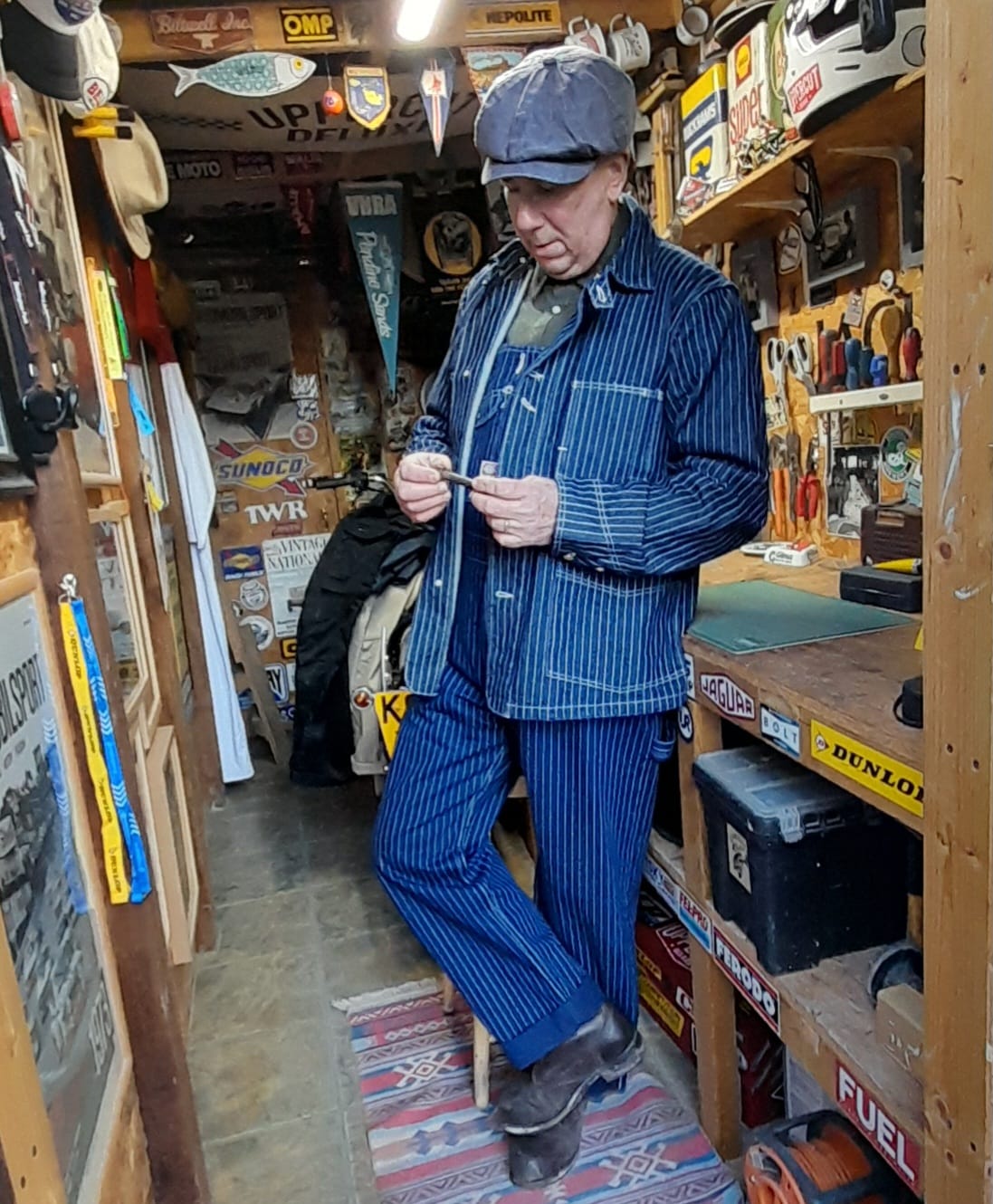 Customer photo review of 1930s Wabash Railway Work Coat