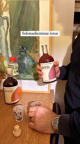 Customer photo review of GĖRIS - fermentuotas juodųjų serbentų gėrimas