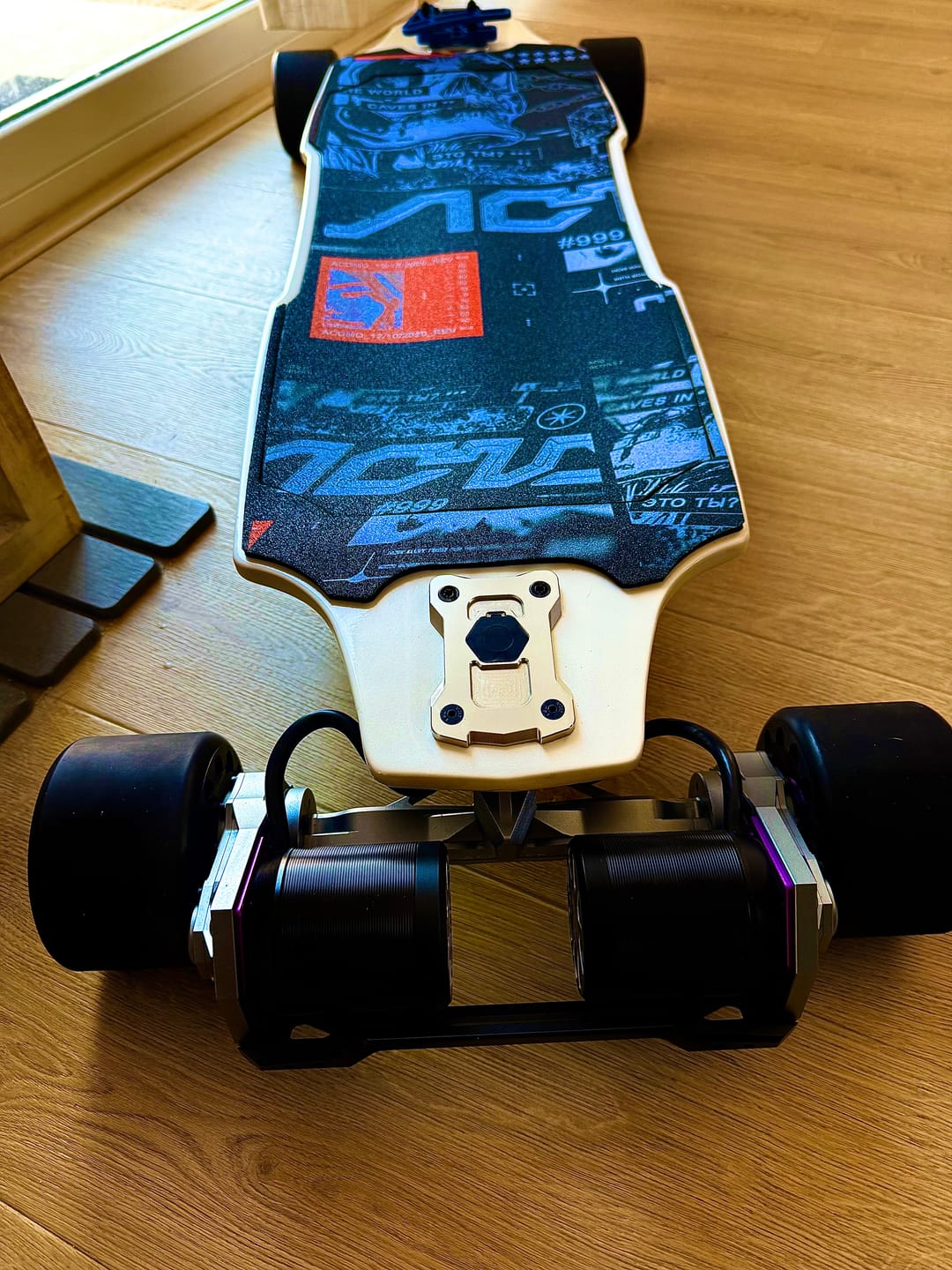 Customer photo review of Acedeck® Ares X3 GEAR Electric Skateboard
