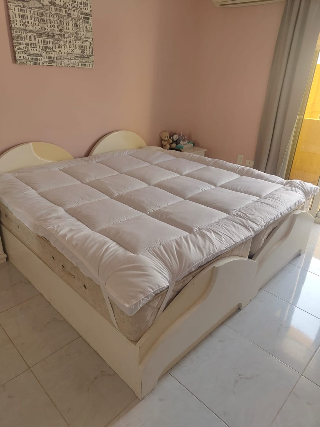 Customer photo review of Fiber Topper Mattress
