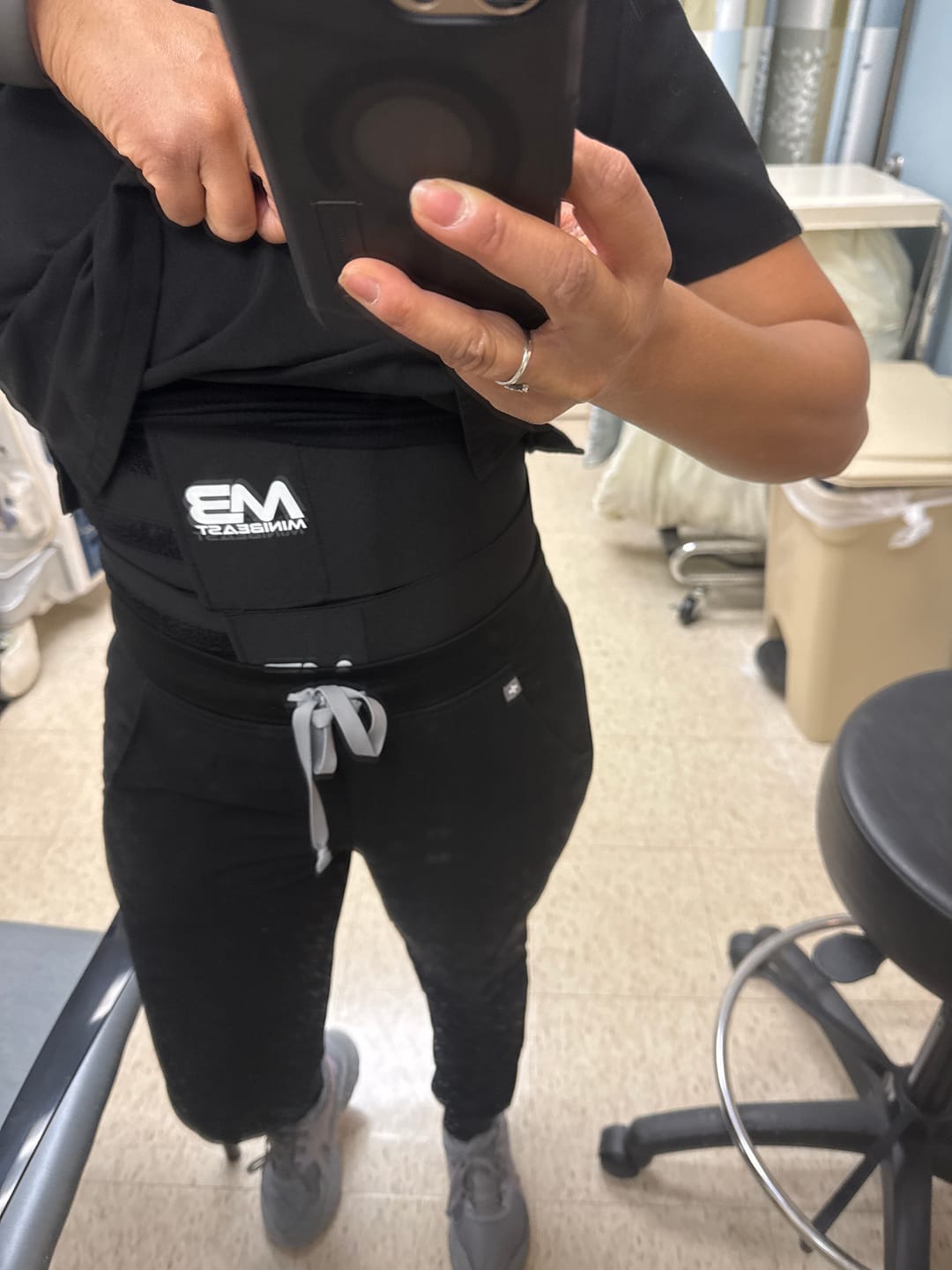 Customer photo review of Thermo Waist Trainer
