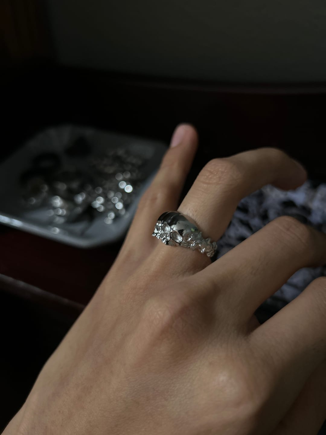 Customer photo review of TRIPLE THREAT RING