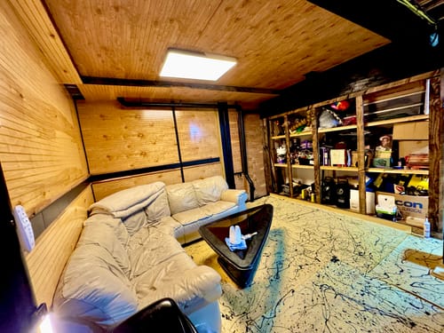 Customer photo review of Rectangle LED Flush Mount Light