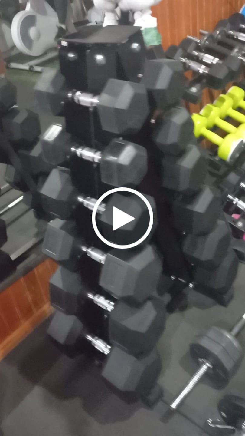 Customer video review of Pack IRONSIDE Mancuernas Hexagonales (KG) + Rack de Almacenamiento