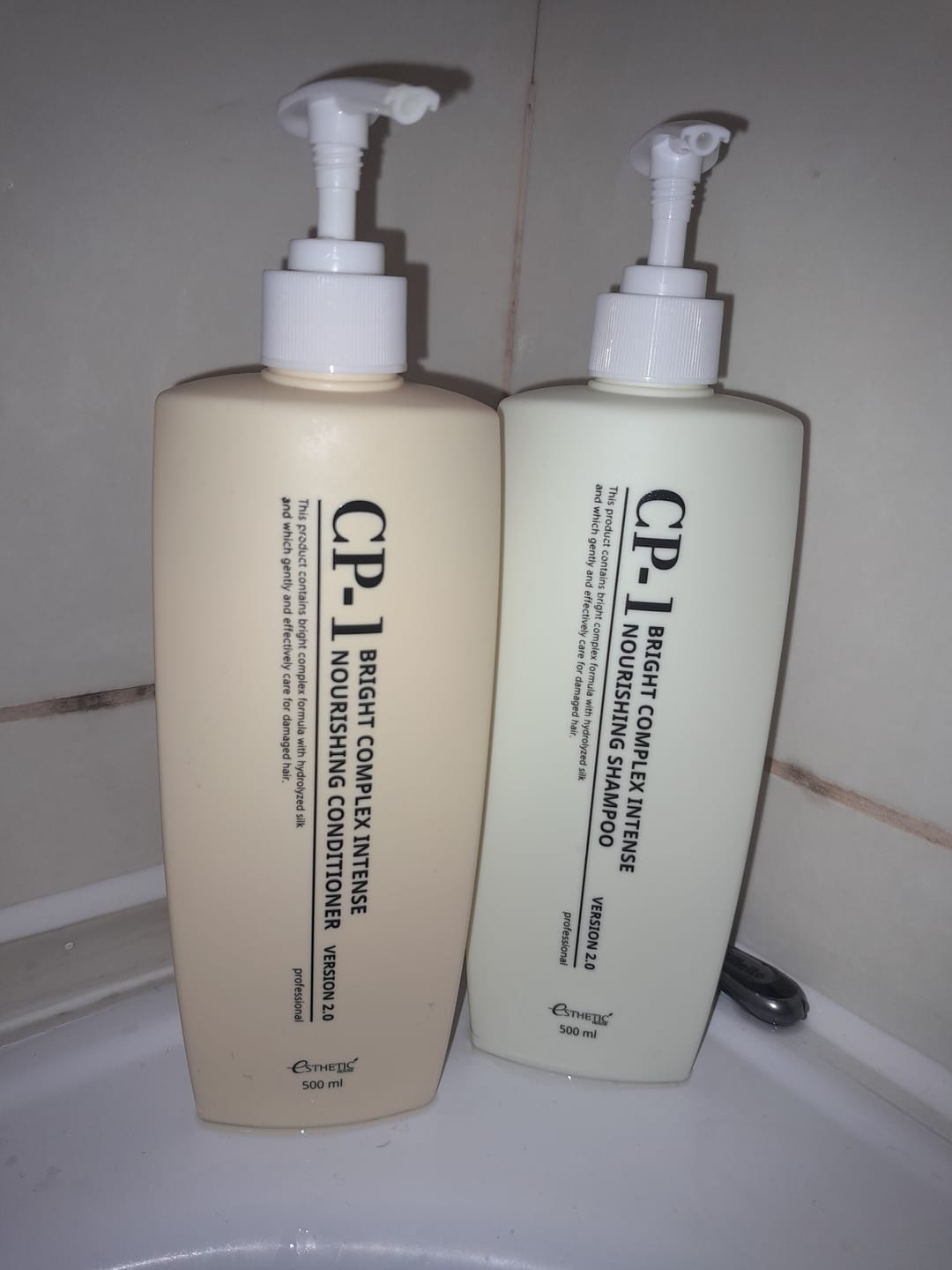 Customer photo review of Intensīvi mitrinošs kondicionieris matiem CP-1 Bright Complex Intense Nourishing Conditioner Version 2.0