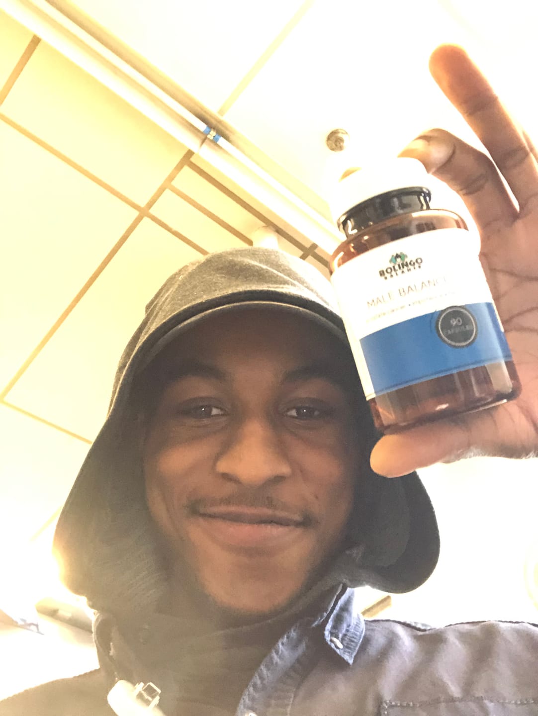 Customer photo review of MALE BALANCE PLUS