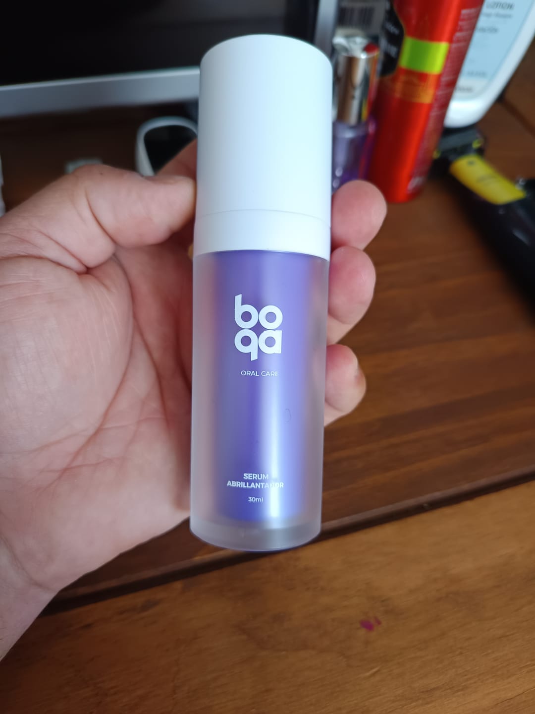 Customer photo review of Serum Abrillantador Boqa®