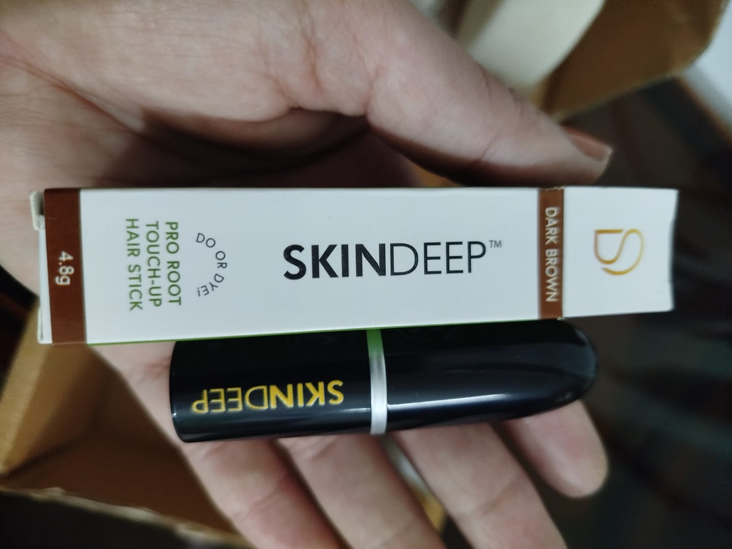 Customer photo review of DO OR DYE - Pro Root Touch-up Hair Stick
