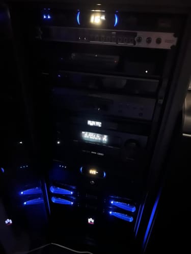 Customer photo review of Energy 7 Channel Home Theater Power Amplifier – E7