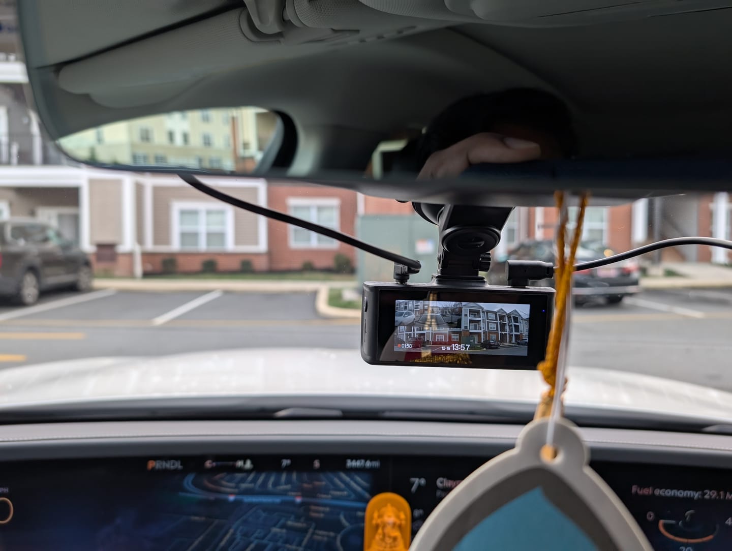 Customer photo review of Redtiger F7NT Touch Screen 4K Dual Dash Cam