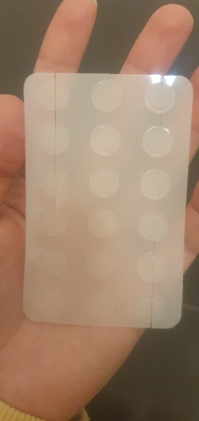 Customer photo review of Uzlīmes pret pūtītēm COSRX Clear Fit Master Patch
