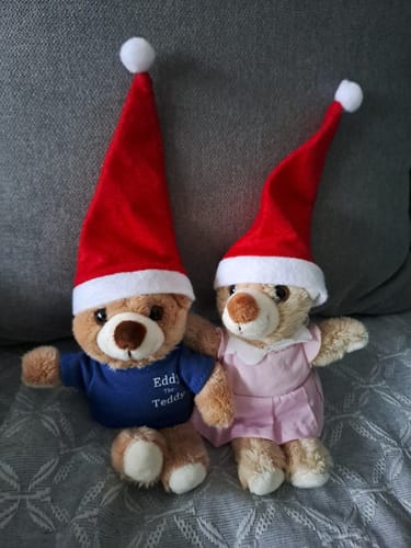Customer photo review of Peggy The Girl Teddy Keyring