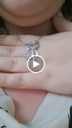 Customer video review of collana Rosario in argento 925
