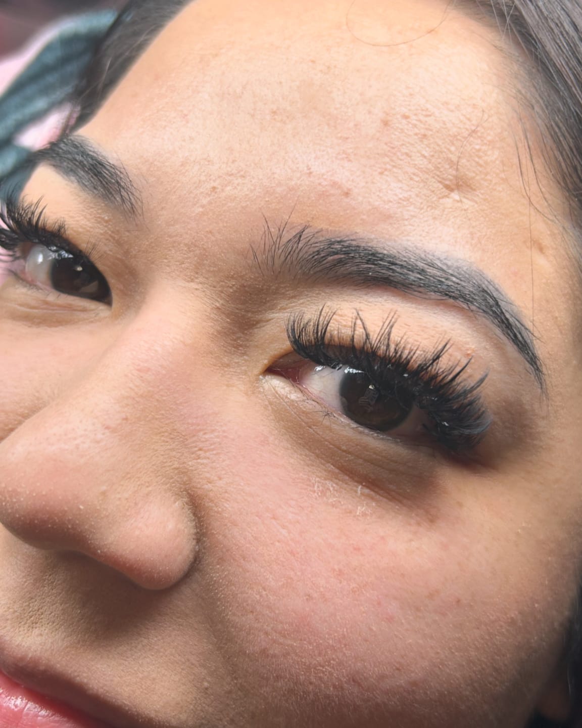 Customer photo review of Cashmere™ Fauxmink Lashes CA95131