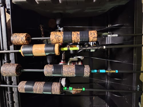 Customer photo review of Custom Carbon Ice Rod