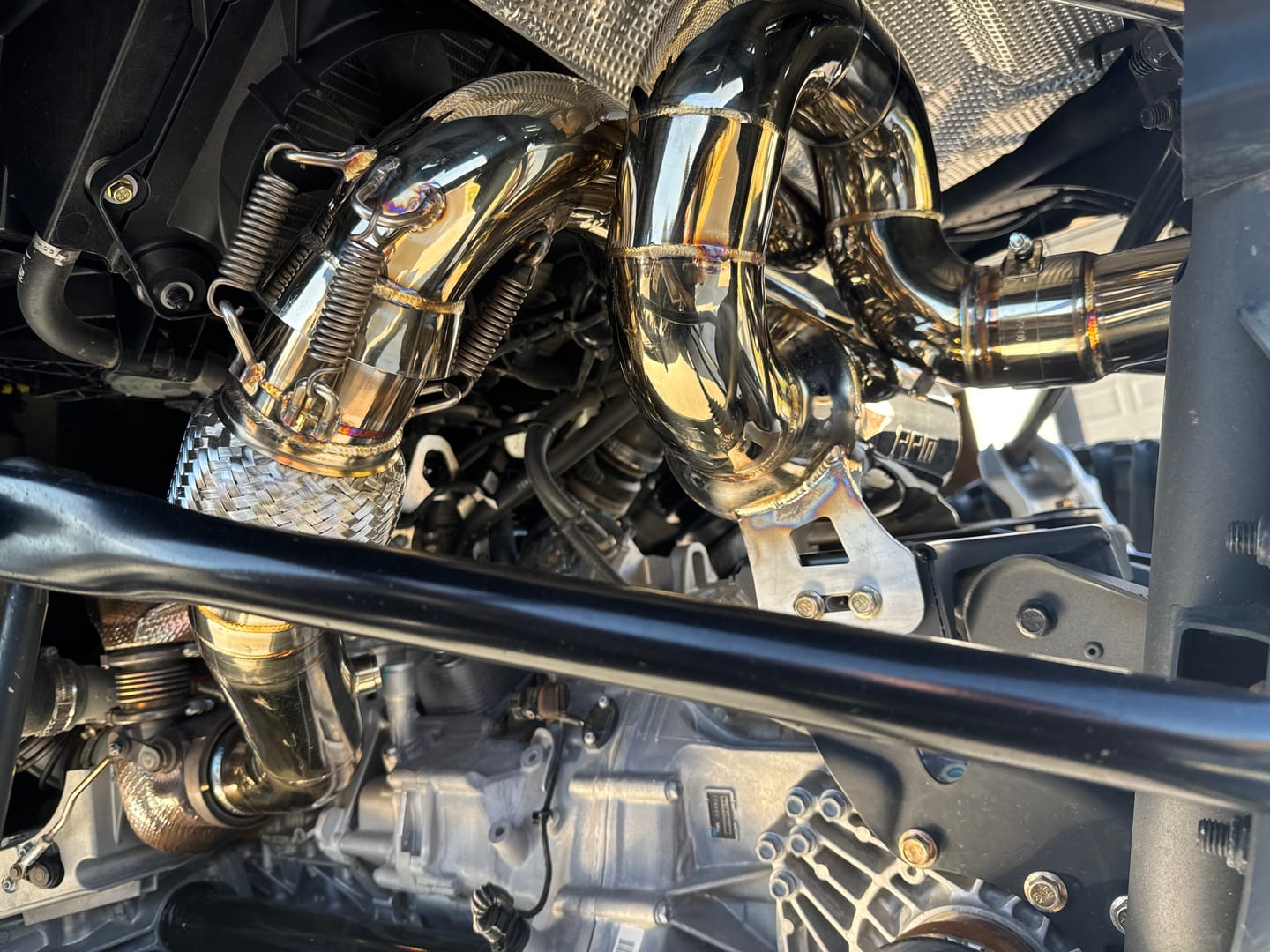 Customer photo review of RPM Can-Am Maverick R 3" Sport Muffler - Slip On Sport Exhaust