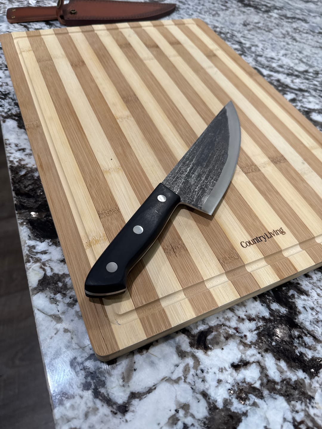 Customer photo review of The Melina Knife™