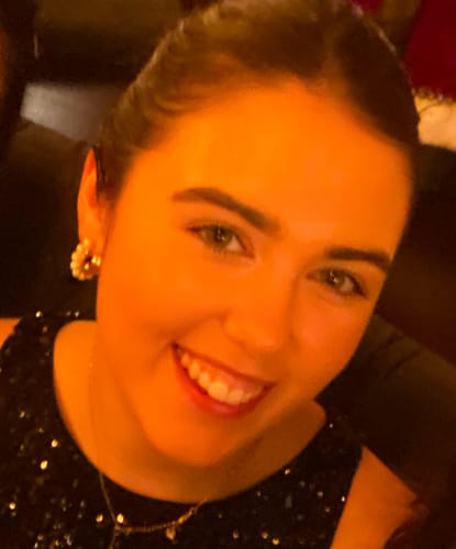 Customer photo review of Mignonne Gavigan White Wynnie Pearl Hoop