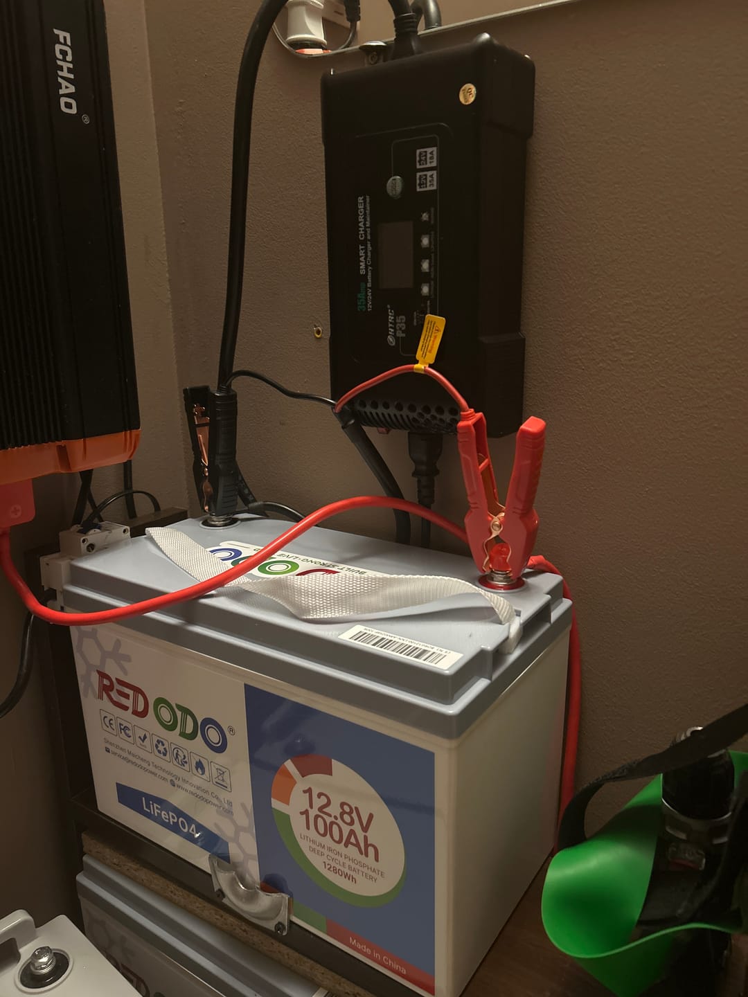 Customer photo review of 【Україна】0% ПДВ - Redodo 12V 100Аh LOW-TEMP LiFePO4 акумулятор глибокого циклу BMS 100A
