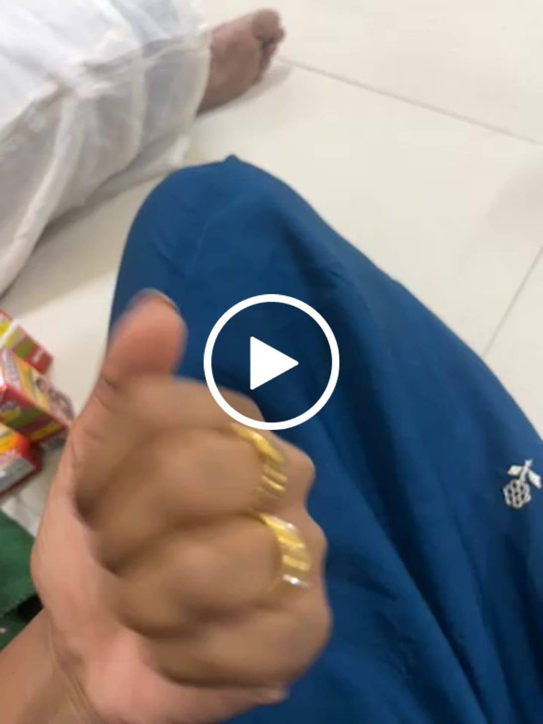 Customer video review of Black Charm Ring