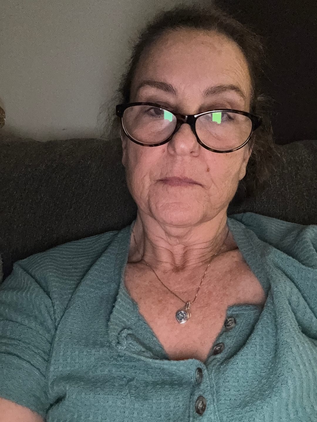 Customer photo review of Celtic Drop Cremation Pendant