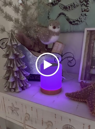 Customer video review of Friendship Lamp