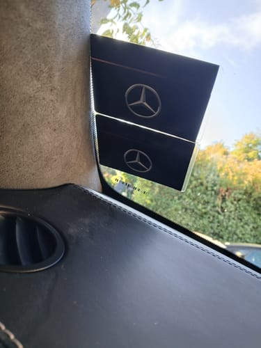 Customer photo review of Mercedes Emblem