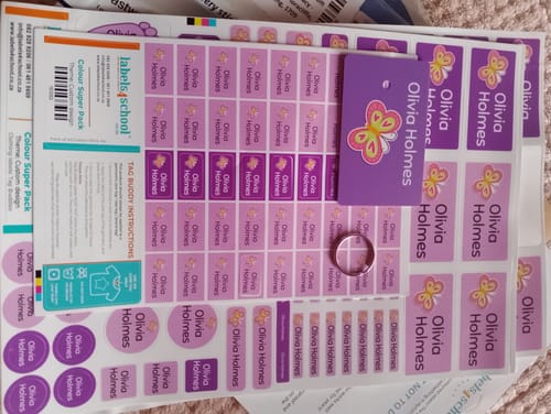 Customer photo review of Colour Super Pack  - Customise your own