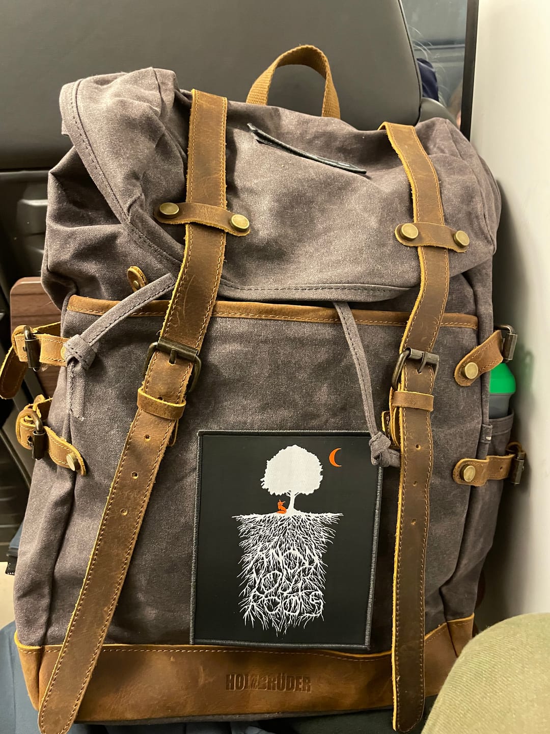 Customer photo review of Rucksack mit Patch (🌲)