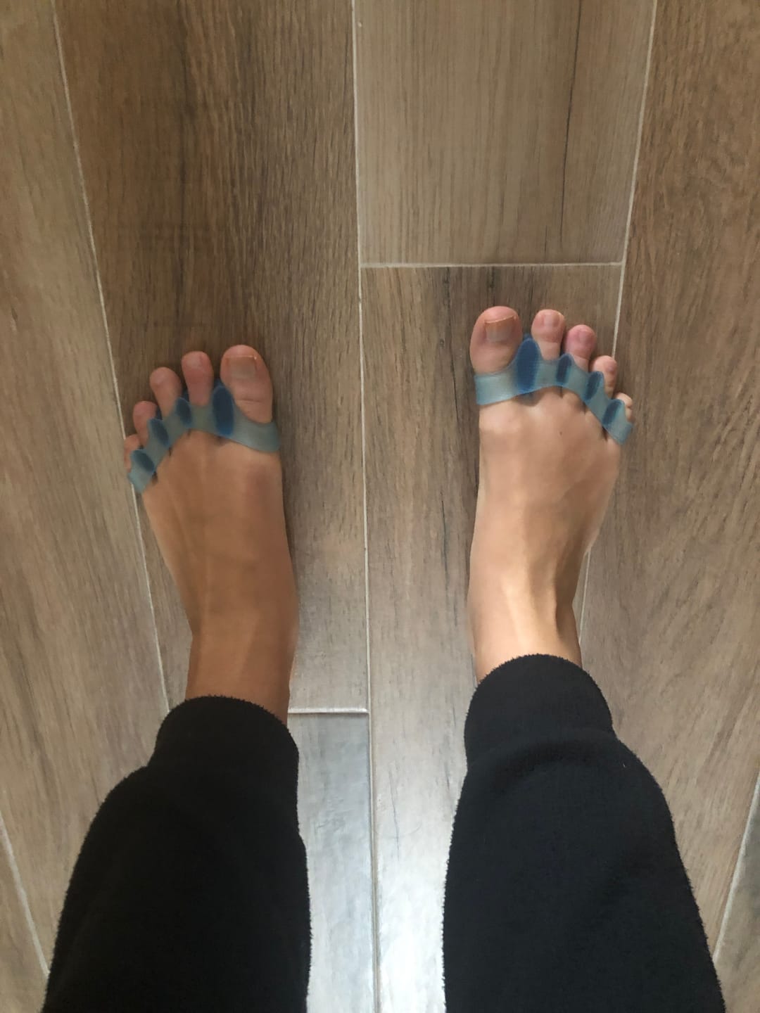 Customer photo review of Separadores de dedos- ADVANCED