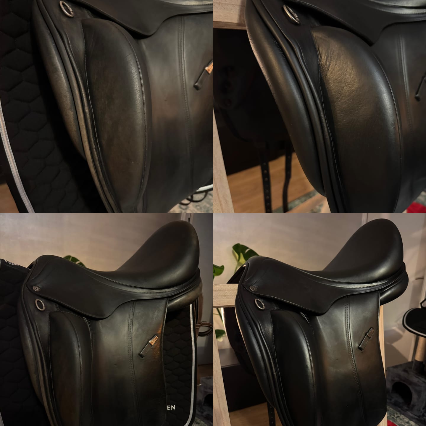 Customer photo review of Clyde's 4-Step Leather Recoloring Kit
