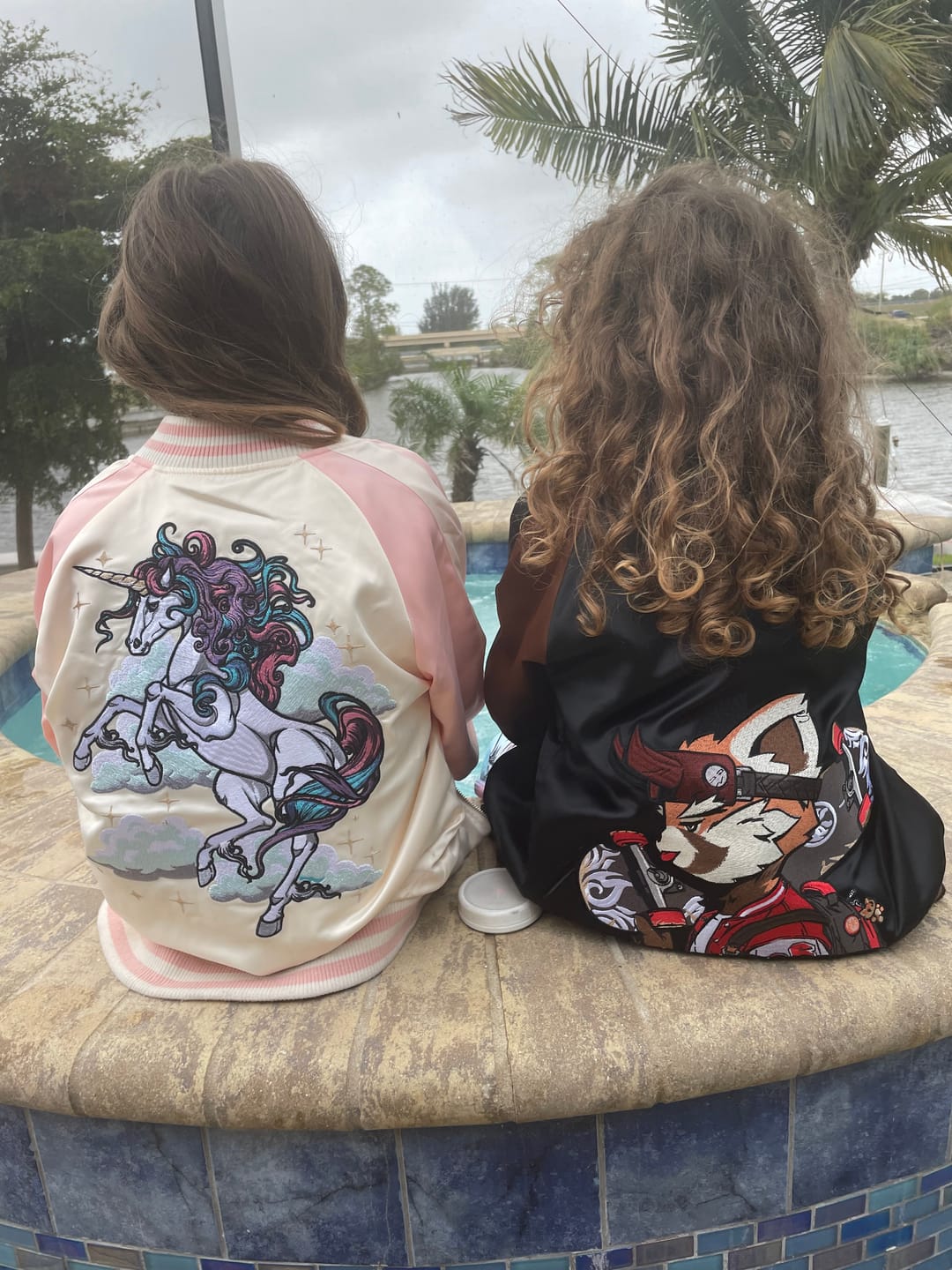 Customer photo review of Rainbow Unicorn Souvenir Jacket for Kids
