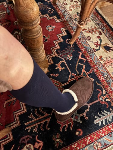 Customer photo review of Performance Eucalyptus Compression Socks