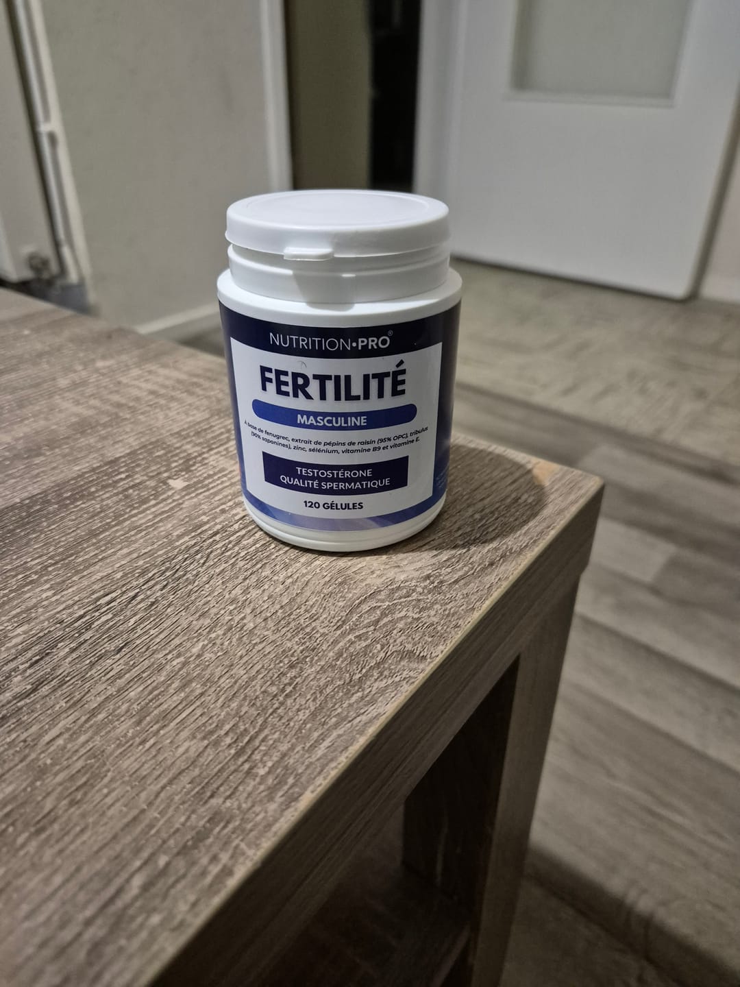 Customer photo review of FERTILITÉ MASCULINE - 120 GÉLULES