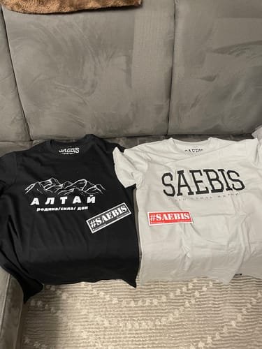 Customer photo review of АЛТАЙ - Herren T-Shirt schwarz by SAEBIS®